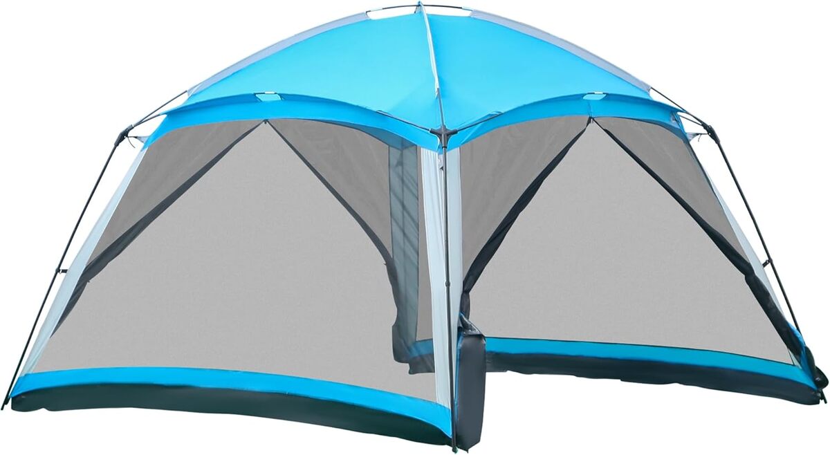 Test Tente Outsunny : confort pour 8 Personnes